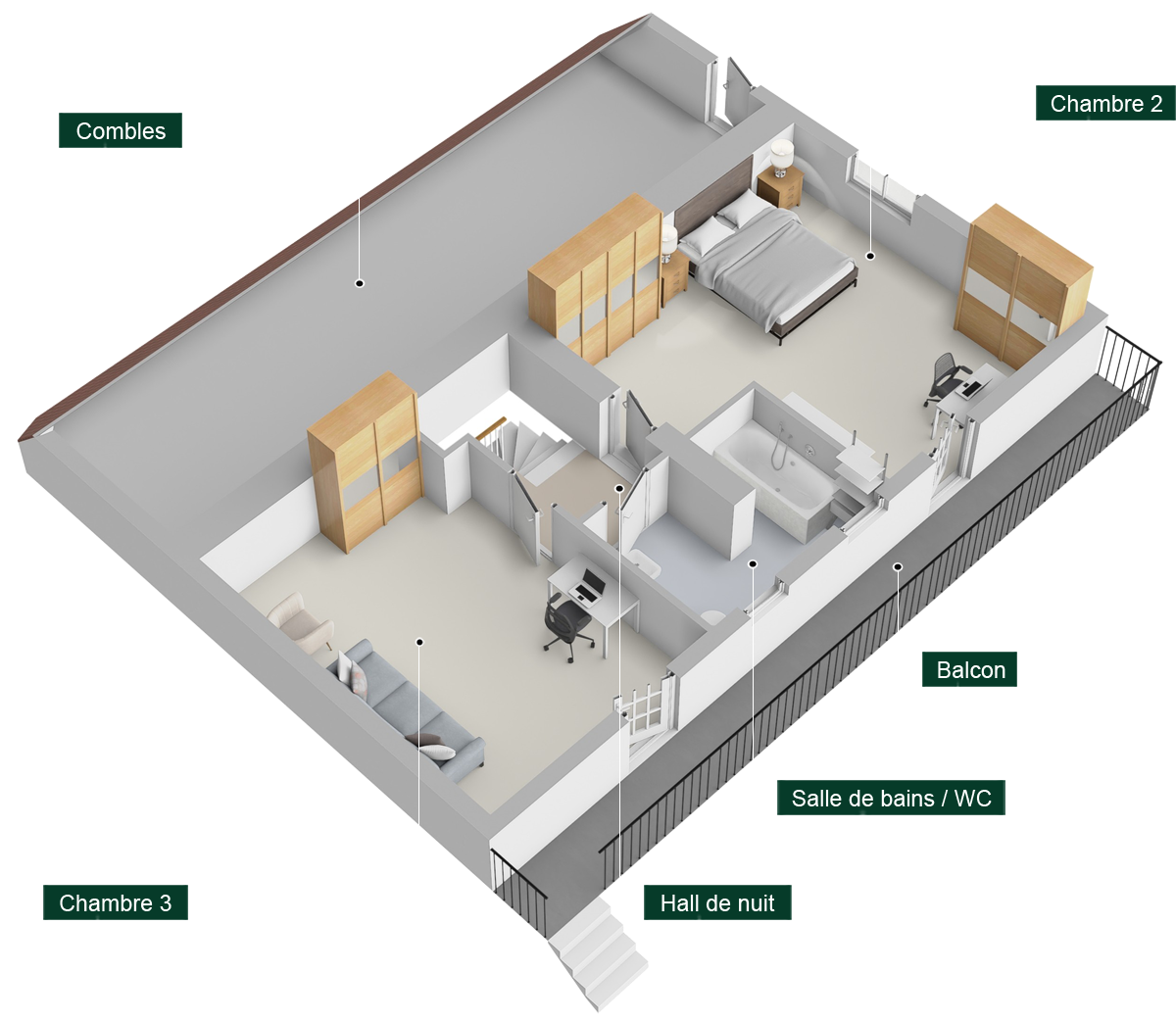 Plan Etage